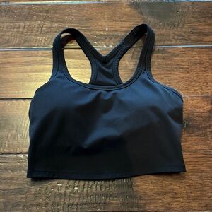 Black Sports Bra